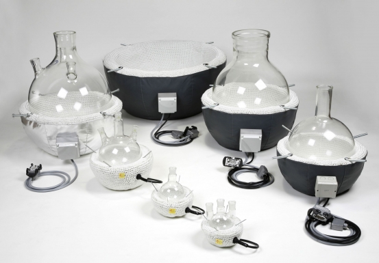 WHI PILZ&reg; IndustrieHeizhaube , Heizhauben WHI Tmax 450&deg;C mit geh&auml;keltem Au&szlig;enmantel f&uuml;r Rundkolben 10 L - 200 L von Winkler AG