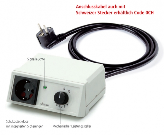 Regler WRT00011, Leistungssteller Tischger&auml;t  von Winkler AG