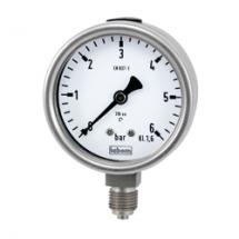 BA51 ECO und BA52 ECO - Typenreihen, Druckmessger&auml;t mit Rohrfeder nach EN 837-1 NG63 NG100 ECO  LAGERAUSF&Uuml;HRUNG -> Datenblatt D2-016 von LABOM