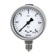 BA51 ECO und BA52 ECO - Typenreihen, Druckmessger&auml;t mit Rohrfeder nach EN 837-1 NG63 NG100 ECO  LAGERAUSF&Uuml;HRUNG -> Datenblatt D2-016 von LABOM