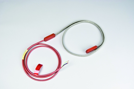 WBS00202 , Heizband Tmax200°C mit vorkonfektioniertem anvulkanisiertem Netzanschluss  von Winkler AG