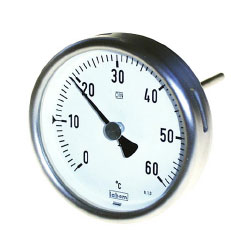 FA2  FA3 - Typenreihen, BIMETALLTHERMOMETER NG 100/160, VERSCHIEDENE ANSCHL&Uuml;SSE -> Datenblatt T2-025-1 von LABOM