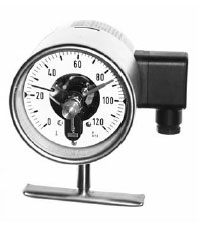 FU2 und FU3 - Typenreihen, GASDRUCKTHERMOMETER NG 100/160, SCHALTKONTAKT, ANLEGEF&Uuml;HLER -> Datenblatt T3-030 von LABOM