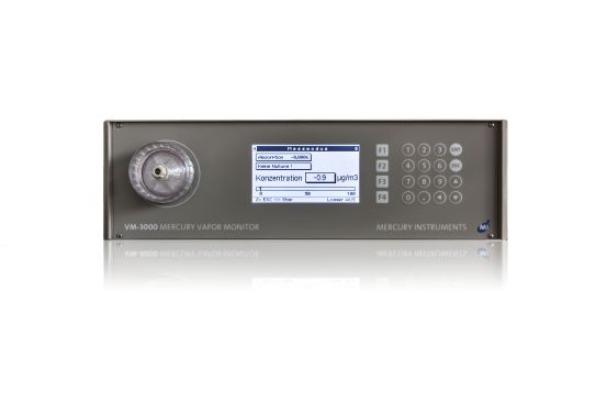 VM-3000 , Quecksilberdampf-Monitor von Envea Process