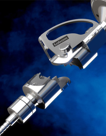 REconnect Schnellkupplung, f&uuml;r Sicheres Trennen und Verbinden von Druckmittlersystemen Typenreihe MK1000 von LABOM